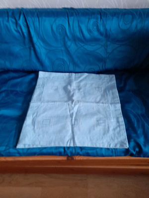 Vaaleansininen tyynynpällinen 2 kpl