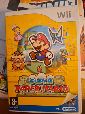 Wii Super Paper Mario CIB
