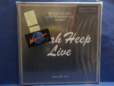 URIAH HEEP - LIVE - UUSI 2LP