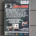 DVD: I Spit On Your Grave - Original Uncut Version. USA NTSC - pikkukuva 2