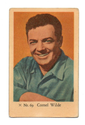 Purkkakuva X n:o 69 Cornel Wilde
