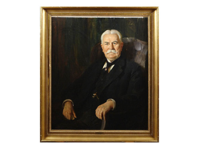 Muotokuvamaalaus vuodelta 1927