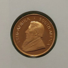 1/2 unssin Krugerrand kulta raha, Etelä-Afrikka. - pikkukuva 2