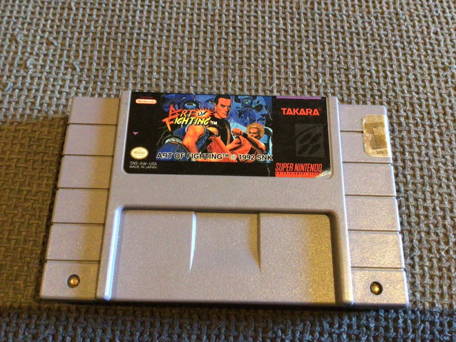 snes art of fighting usa