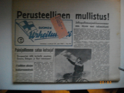 Suomen Urheilulehti Nro 90/1952 (25.2)