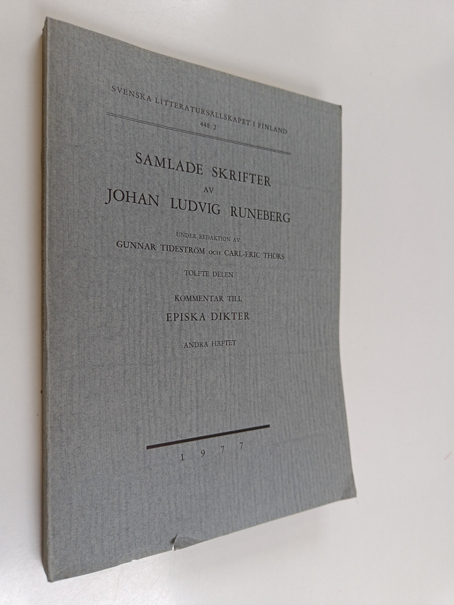 Johan Ludvig Runeberg : Samlade skrifter av Johan Ludvig ...