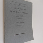 Johan Ludvig Runeberg : Samlade skrifter av Johan Ludvig ... - pikkukuva 1