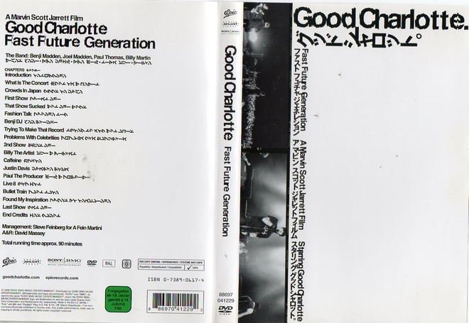 good charlotte fast future generation	(4 221)	k		DVD					90m