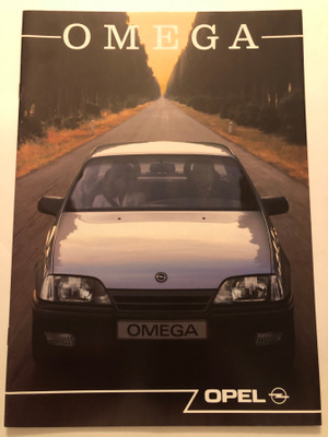 Myyntiesite - Opel Omega - 10/1989