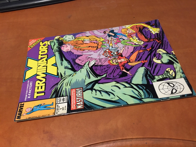 MARVEL X TERMINATORS 1/1988 HYVÄ