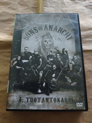 Sons of Anarchy 4. tuotantokausi (DVD) (4 levyä)