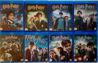 HARRY POTTER KAIKKI 8 LEFFAA BLU-RAY