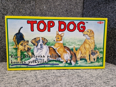 Top dog koirapeli. Kuusi peliä koiraystäville