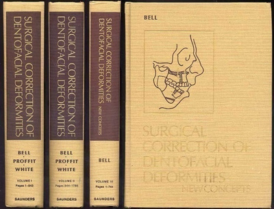 Bell, W.: Surgical Correction of Dentofacial Deformities 1-3