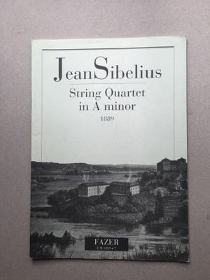 Jean Sibelius, String Quartet in A minor 1889