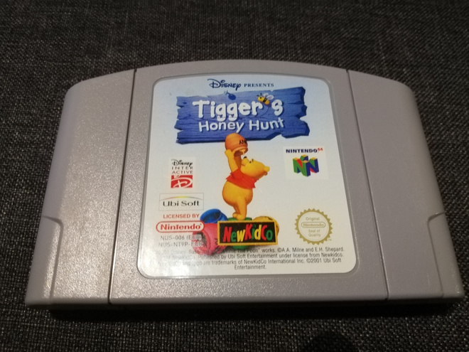 Nintendo 64 - Tigger`s honey hunt, Eur
