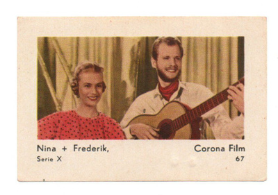 Purkkakuva Hellas Serie X n:o 67 NINA & FREDERIK