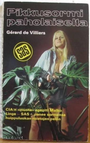 Gérard de Villiers: Pikkusormi paholaiselta  Otava-71. 191 s