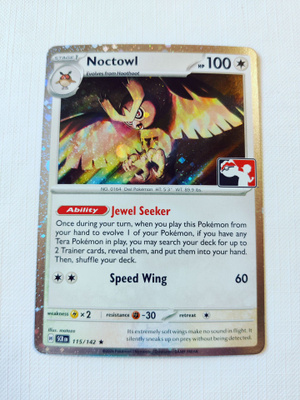 Noctowl Holo - Prize Pack Series 7