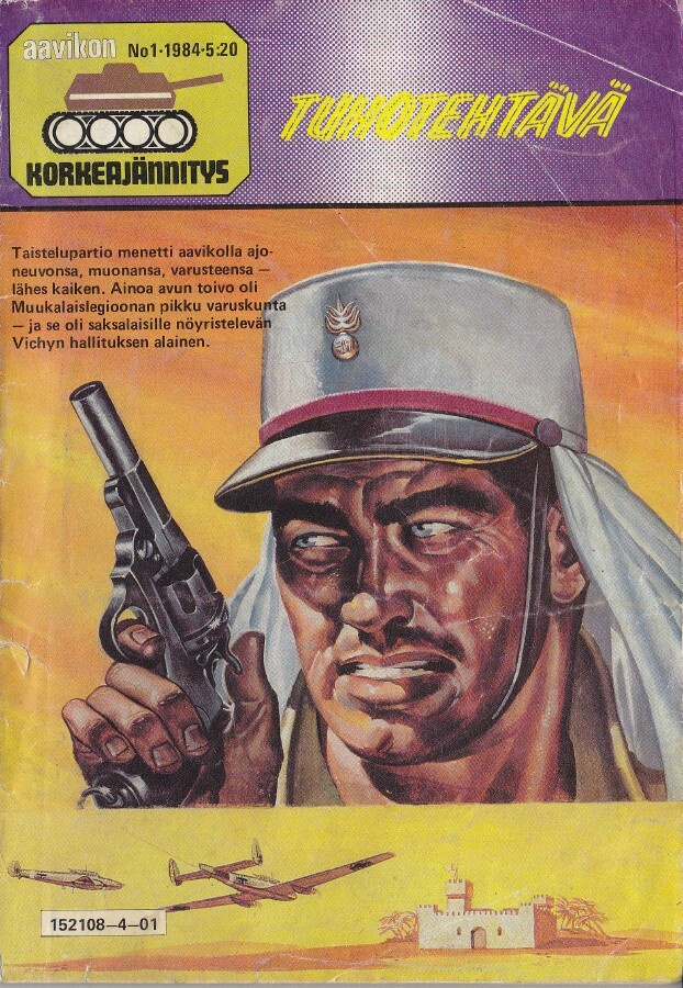 Aavikon korkeajännitys 1/1984 Tuhotehtävä