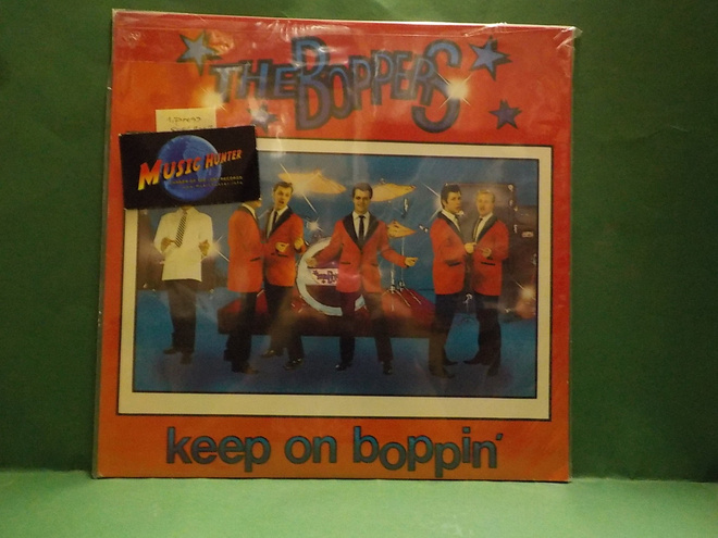 THE BOPPERS - KEEP ON BOPPIN - EX + / EX + - SWE - 79 - LP