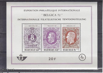 Belgia belgica 72 blokki **