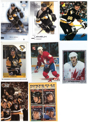 8 x MARIO LEMIEUX Penguins, Team CAN