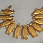 Upea 21k kullattu Kanadalainen lintu  rannekoru Gold plated, - pikkukuva 1