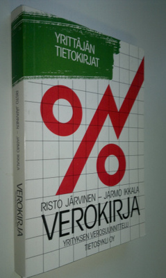 Jarmo Ikkala : Verokirja : yrityksen verosuunnittelu