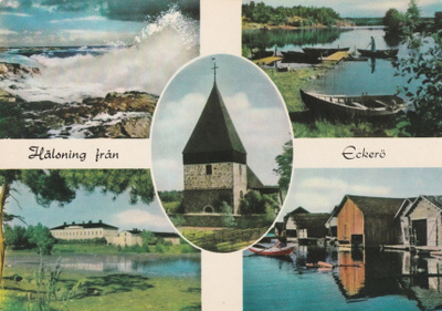 KIRKKOKORTTI - ÅLAND - ECKERÖN KIRKKO - 5