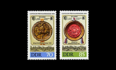 DDR 3316-7 ** Leipzigin kevätmessut (1990)
