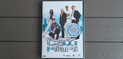 DVD: CSI Miami - 1 Kauden Jaksot 1-4 Special (2002) UUSI