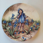 Kukkaiskeiju ' The Scilla Fairy,'seinälautanen! - pikkukuva 1