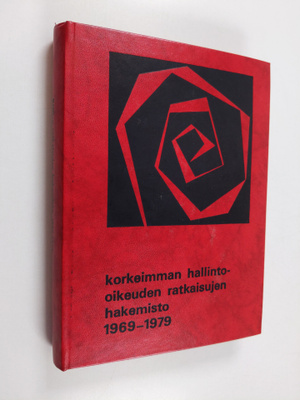 Eino ym. (toim.) Salomaa : Korkeimman hallinto-oikeuden r...