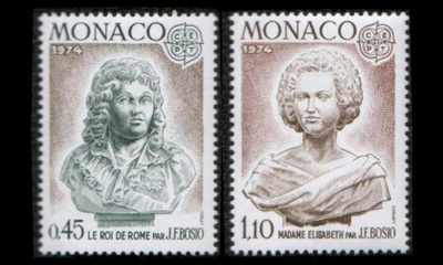 Monaco 1114-5 ** Europa (1974)