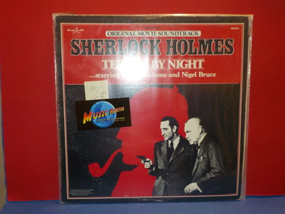 SHERLOCK HOLMES - TERROR BY NIGHT OST EX-/VG+ U.S -80 LP