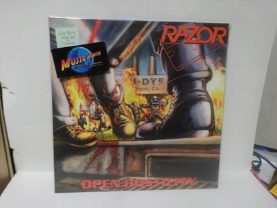 RAZOR - OPEN HOSTILITY UUSI SAKSA 2014 LP