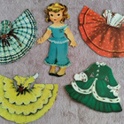 Paperinukke Cindy Sue 1950-luku - pikkukuva 1