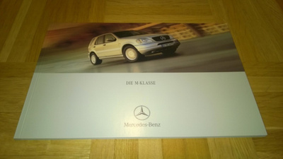 Esite Mercedes W163 M-sarja, 2000. Sis ML 55 AMG.