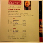 Aulis Sallinen : Palatsi , ooppera, Savonlinna - 2CD - pikkukuva 2