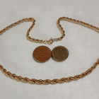 Gold double cordell-ketju kaulakoru - pikkukuva 3