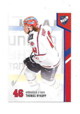 2014-15 CardSet #21 Thomas Nykopp HIFK