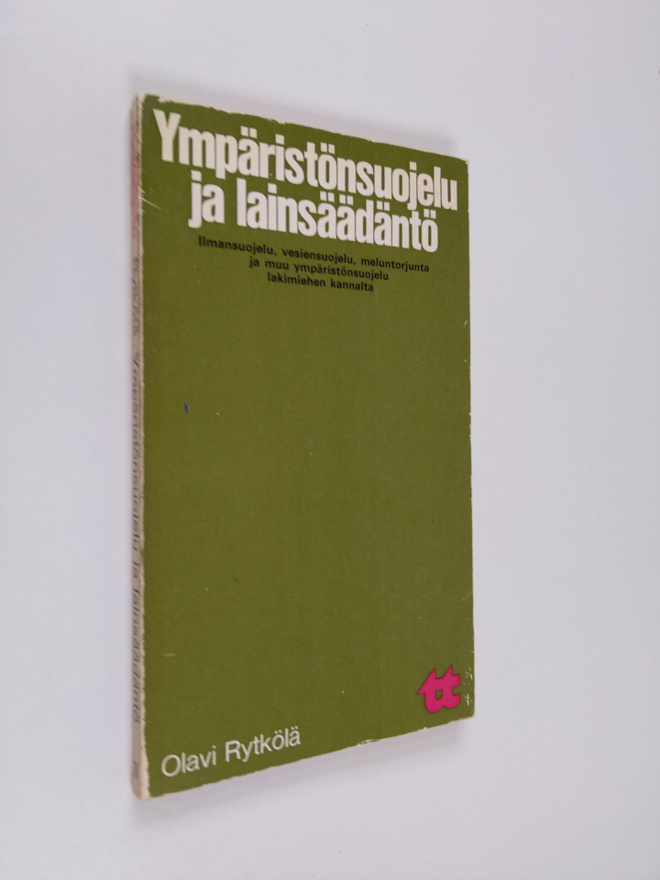 Olavi Rytkölä : Ympäristönsuojelu ja lainsäädäntö