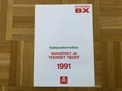 Esite Citroen BX 1991