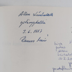 Rauno Meriö : Elän kuin elokuuta (signeerattu, tekijän om... - pikkukuva 3