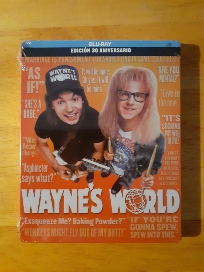 Wayne's World BLU-RAY STEELBOOK