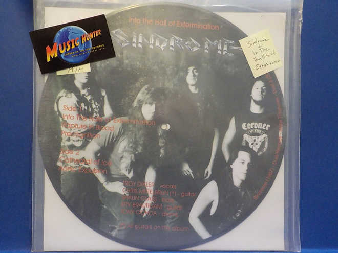 SINDROME - INTO THE HALL OF EXTERMINATION - BRA 2002 M/M LP