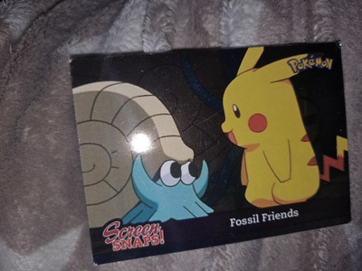 Fossil Friends Holo blue topps pokemon card