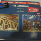 JACKSONS - DESTINY+VICTORY 2LP - pikkukuva 1