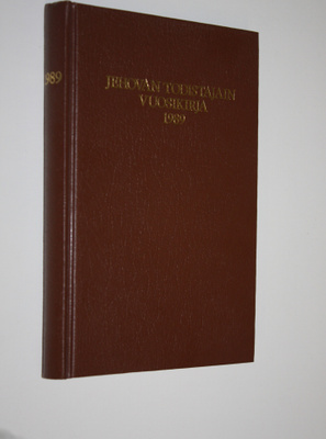 Jehovan todistajain vuosikirja 1989 : sisältää raportin p...